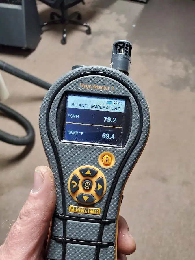 Moisture meter humidity assessment for Fire & Smoke Damage Restoration in Glenview